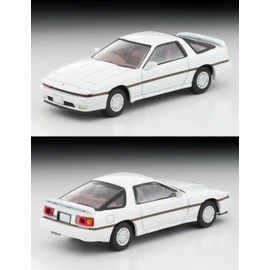 TOMYTEC Tomica Limited Vintage Neo LV-N106e Toyota Supra 3.0 GT Turbo, White, 1986, Complete Product