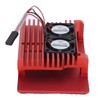 Aluminum Alloy Case Box with Dual Fan Heat Dissipation Accessory