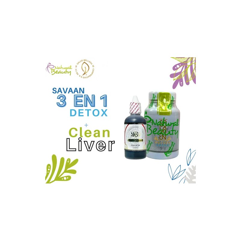 3 En 1 Detox + Clean Liver | Limpieza Hepática