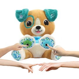 VTech Baby Magische-Pfoten-Hündchen – Personalisierbares, sprechendes Plüschtier mit magischen Musikpfoten – Für Kinder von 1-5 Jahren