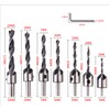 15pcs Countersink Drill Bit Set for Wood Door Window Cabine