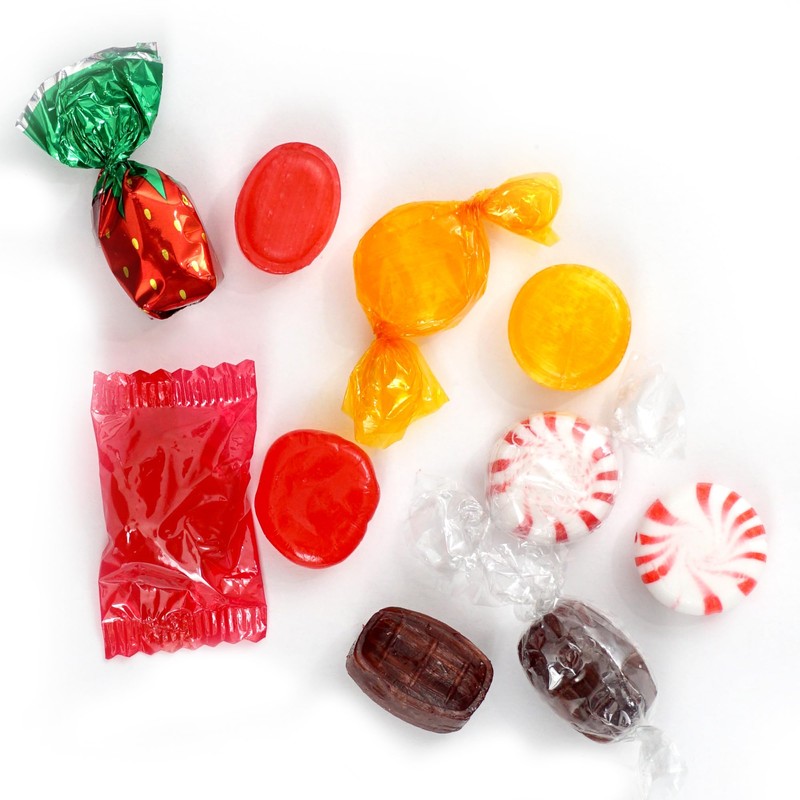 Old Fashioned Hard Candy Assortment, 3 Pound Bulk Candy (Approx.