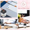PATIKIL Magnetic Paper Clip Holder Dispenser, 2 Pack Large Capacity