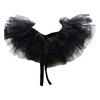 Saccgt Victorian Ruffled Mesh Fake Collar Shawl Tulle Clown Cosplay