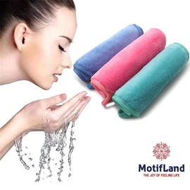 MotifLand Makeup Remover Cloth (Pink & Blue)