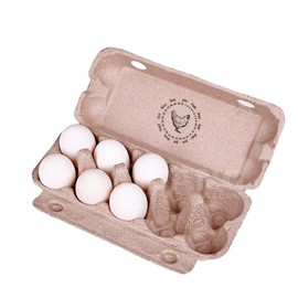 Farm Fresh Egg Carton Date Stamp Farm Stampers - Chicken Design Calendar for Egg Freshness Marking - Self-Inking & Pre-Inked - Black Ink