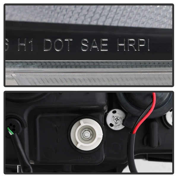 Spyder Signature - Projector Headlight (PRO-YD-HC16-SEQ-BK)