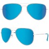 MAXJULI XL Aviator Sunglasses for Men Women Polarized Sunglasses for