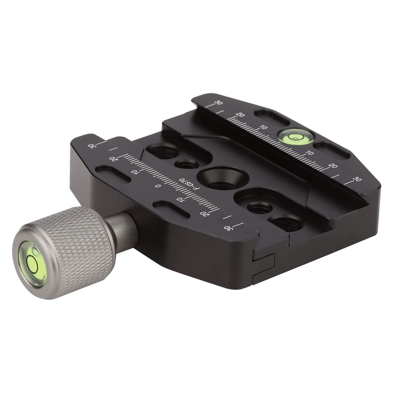 70mm クイックリリースクランプ Arca Swissスタイルプレート 三脚ボールヘッドユニバーサルクイックチェンジシート 一脚ヘッド三脚クイックリリースプレート