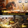 24000 Lumen Work Lights with Stand, 2 Adjustable Head LED