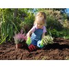 FUZZIO 3 Pairs (3 Colours) Children's Work Gloves Latex Protective