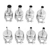 8pcs/set DIY Hot Air Gun Nozzle, Air Gun Nozzle, Round