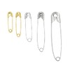 Sullivans Safety Pins 90 Pack, Assorted Sizes and Colours