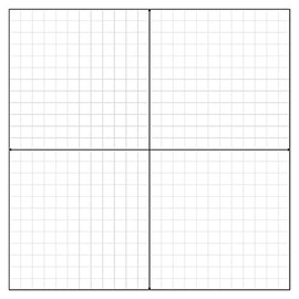 Geyer Instructional Products 502895 Static Cling Grid, Coordinate Plane