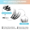 Madam Fifi 156 PCS Self-Adhesive Lash Clusters – No Glue