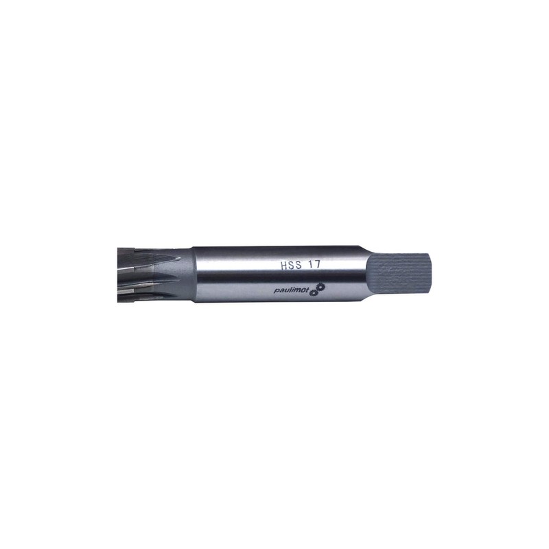 PAULIMOT HSS Hand Reamer 17 mm Fit H7