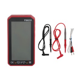 FS8233 Digital Multimeter Handheld Voltage Current Tester Large Screen Resistance Capacitance Meter