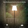 Outdoor Floor Lamp, 100% Solar Powered Floor Lamp for Patio