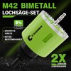 CSOOM 75 mm M42 Bi-Metal Hole Saw Drill Bit for