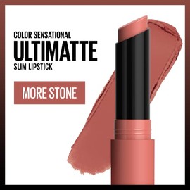 Maybelline New York Color Sensational Ultimatte Neo-Neutrals Slim Lipstick, More Stone, 0.06 oz