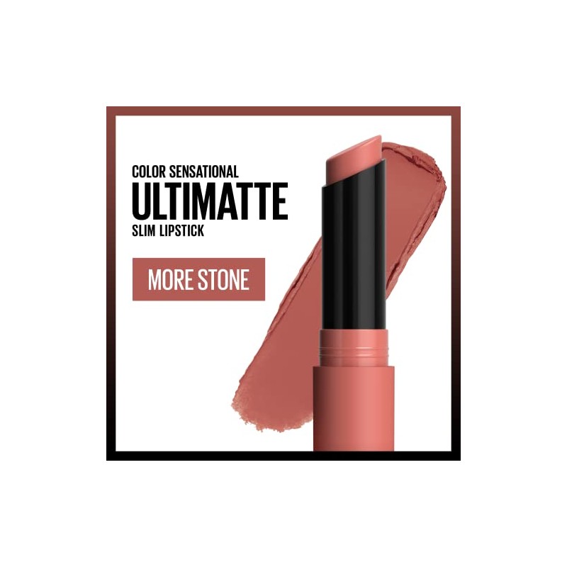 Maybelline New York Color Sensational Ultimatte Neo-Neutrals Slim Lipstick, More