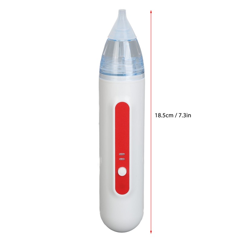 Baby Nasal Aspirator Detachable Soft Silicone Safety Electric Nose Mucus