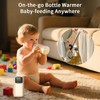 Portable Bottle Warmer, Travel-Friendly, Leak-Proof, Precise Temp-Control & LCD Display,
