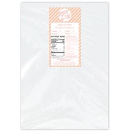 paper2eat.com paper2eat Wafer Paper Vanilla - 100 count (chose from 3 different thicknesses) - 0.30mm thickness