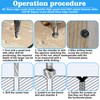 Countersink 6-Piece Drill Bit HSS: TOATELU Taper and Deburring Countersink