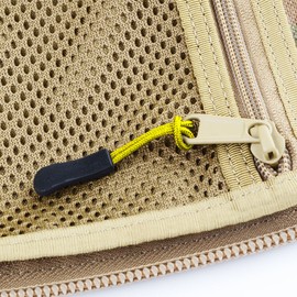 DYZD Durable Zipper Pulls Zipper Tab Zipper Tags Cord Pulls Zipper Extension Zip Fixer for Backpacks, Jackets, Luggage, Purses, Handbags (Yellow,20 PCS)