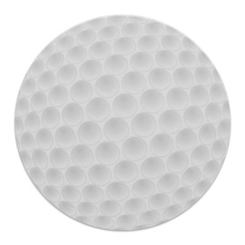 Novel Merk Golf Ball Circle Teacher Decorations Small Refrigerator Magnet Set Miniature Design (12 Pieces)