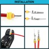 1014pcs 63 Sets,Waterproof Automotive Wire Connectors Kit, 1-6 Pin