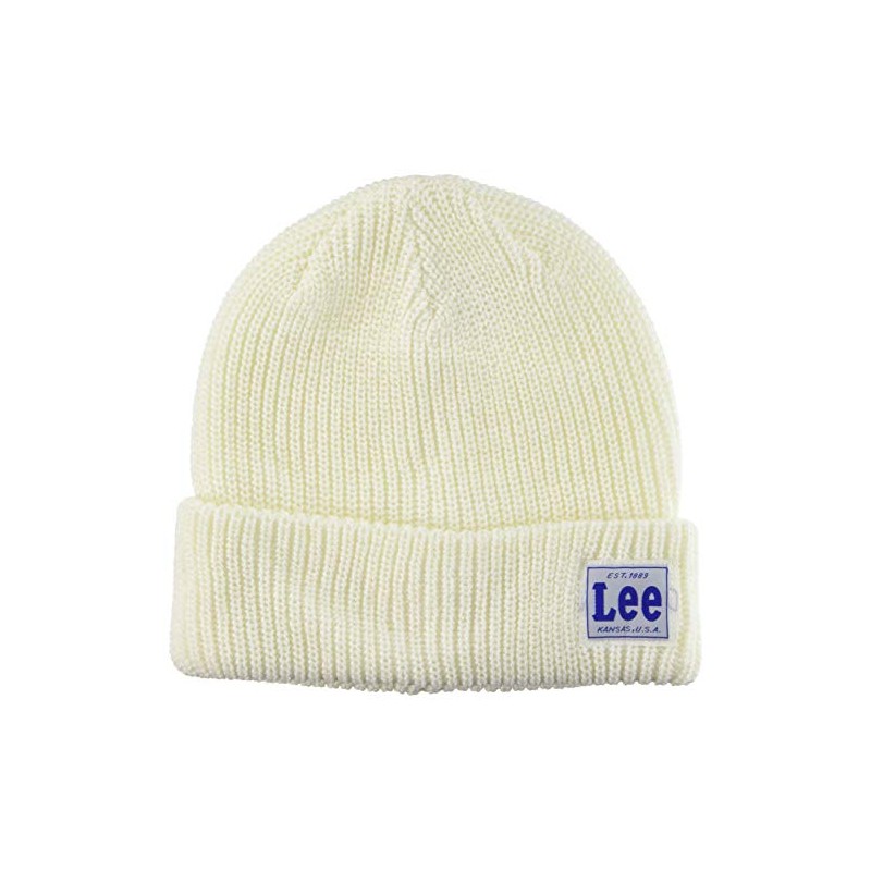 Lee Watch Cap ACRYLIC Beanie, White (06).