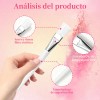 12 Pzs Brochas Mascarillas Faciales Serum Acido Spa Blanco