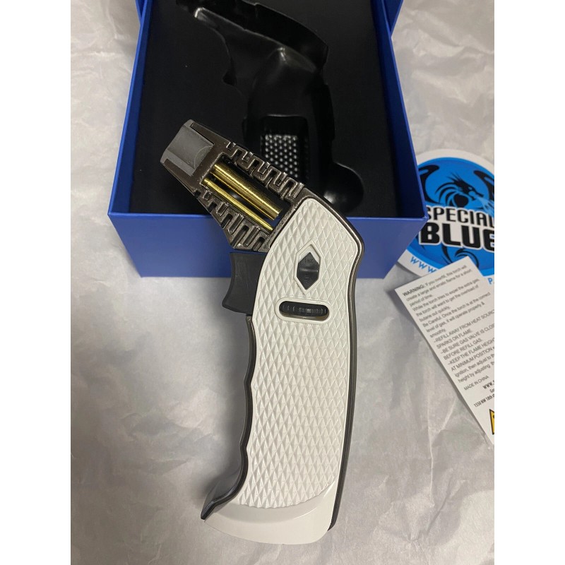 Special Blue Full Metal Refillable Butane Torch | Lightweight