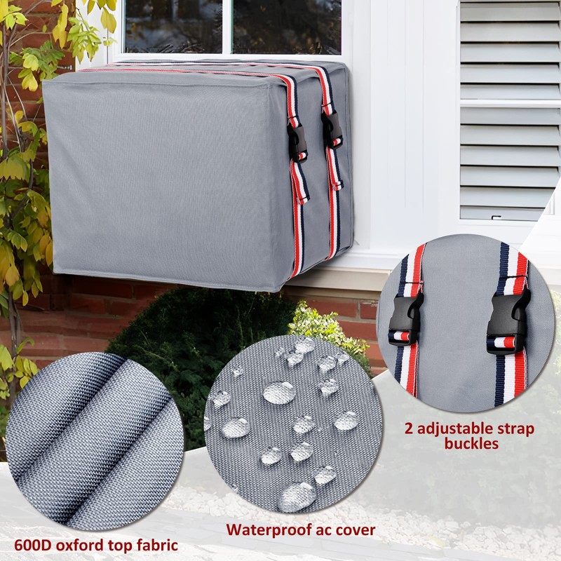 UNUN Window Air Conditioner Covers for Outside , AC Unit