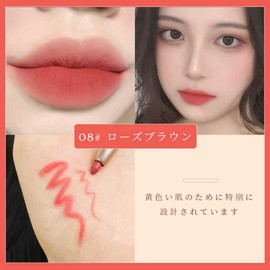 Lynlyulinger Lip Liner Lipstick Lipstick Lipstick Shaping Liner 9g Tint Prescription Matte Long Lasting Unscented for All Skin Types Mouth Compact Waterproof Multiple Colors Available (8-Red)