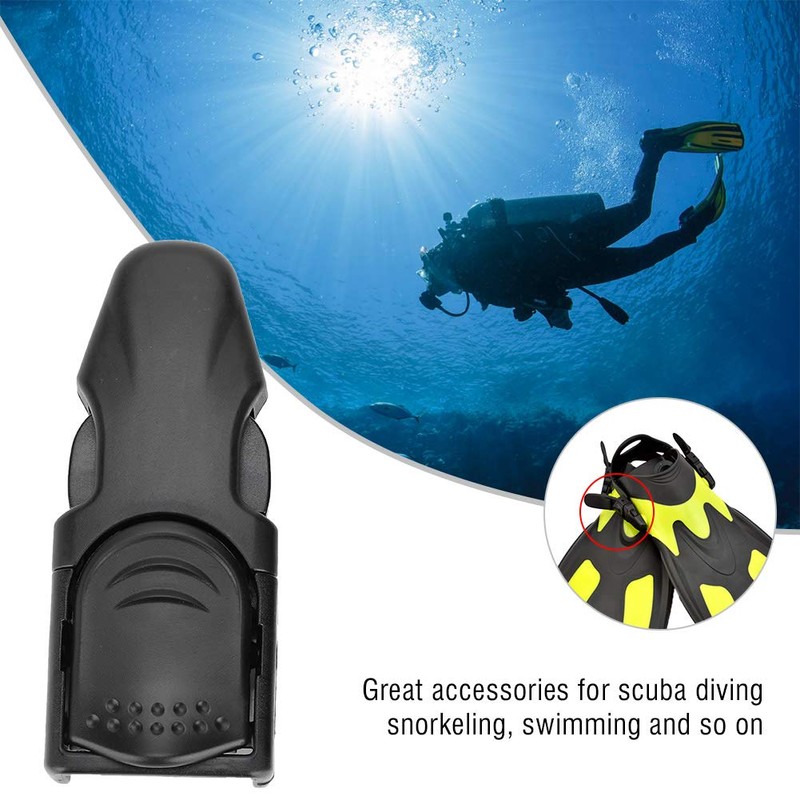 SPYMINNPOO Fin Strap Buckles, Adjustable Swimming Fins Buckles Replacement for