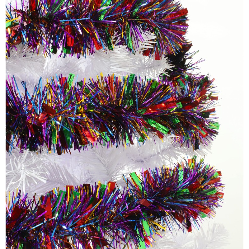 Christmas Concepts® 2 Metre Chunky/Fine Christmas Tinsel - Christmas Decoration