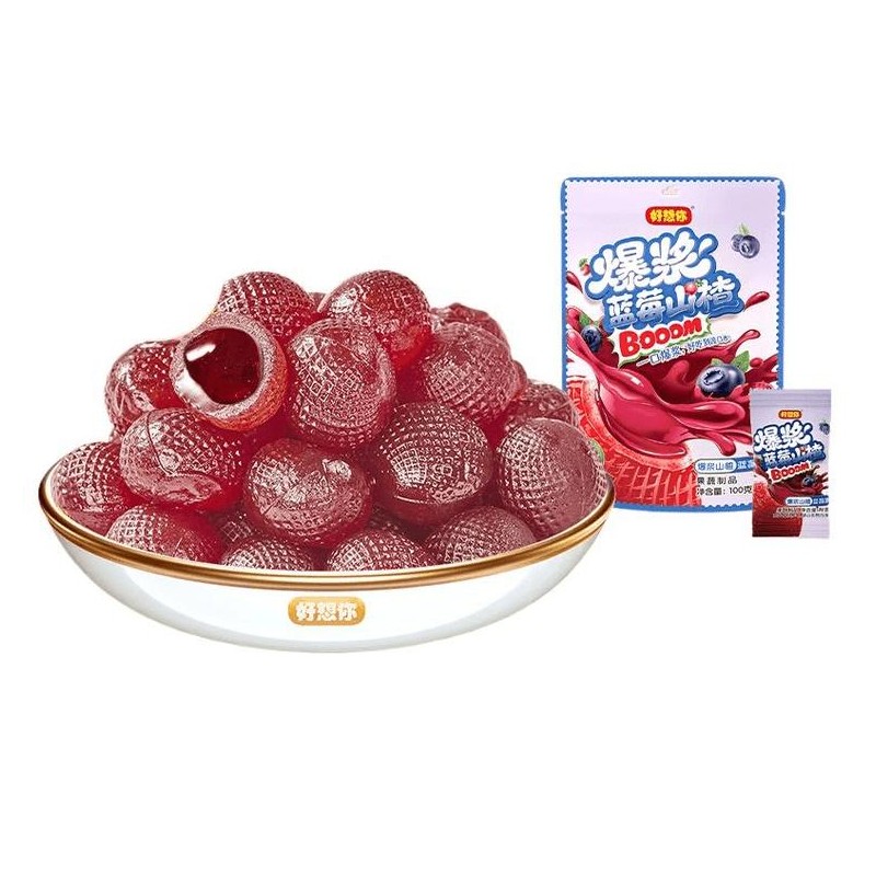（3 packs）HaoXiangNi | Fried Hawthorn- Perfect for Parties and Leisure