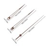 GRIRIW 5 Sets Cross Stitch Sleeve Clock Repair Tools Wooden
