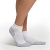 Tommie Copper - Women's Performance Compression Ankle Socks - White