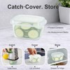 Ourokhome Cheese Grater, Handheld Box Grater with Container & Lid,