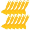 CHILDWEET Vinyl Film Tool 25pcs Yellow Scraper Tool Car Tint
