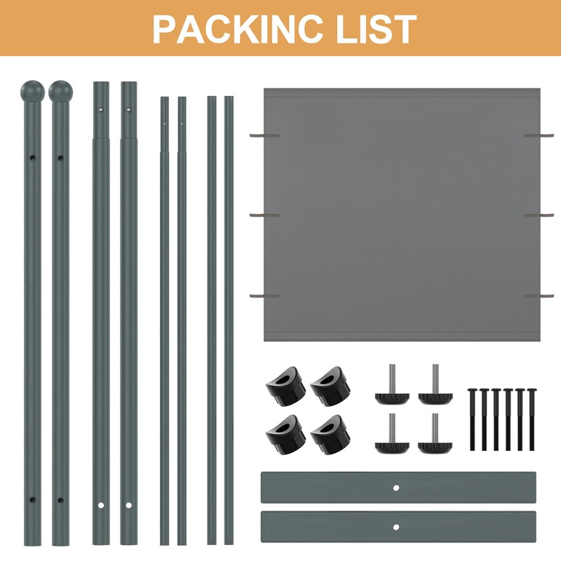 Room Divider Single Panel, 6FT Large Privacy Screen for Room