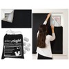 Easynight Portable Travel Version Blackout Blind, 100% Light Blocking Material,