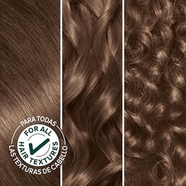 Garnier Color de Cabello Nutrisse Crema Nutritiva, 60 Marrón Natural Claro (Bellota) Tinte Permanente para el Cabello, 2 Unidades (El Empaque Puede Va