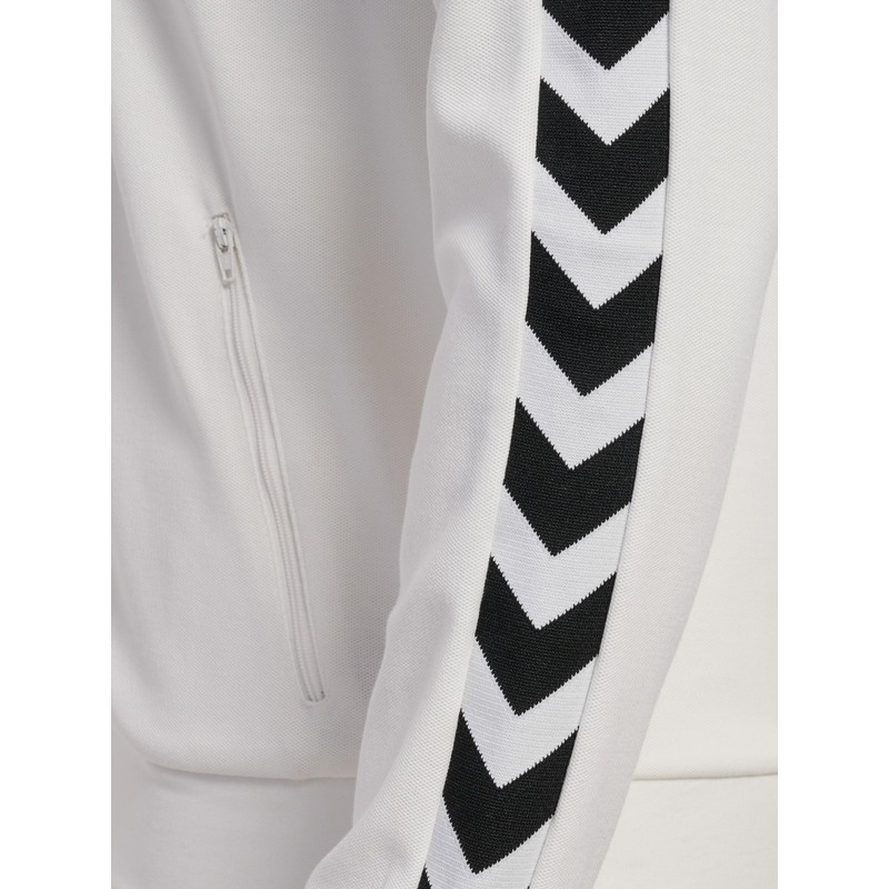 hummel Hmlarchive Zip Jacket Adult Size, Blanc De Blanc