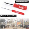PQY Pocket Magnetic Screwdriver Slotted Head With Magnet Top +