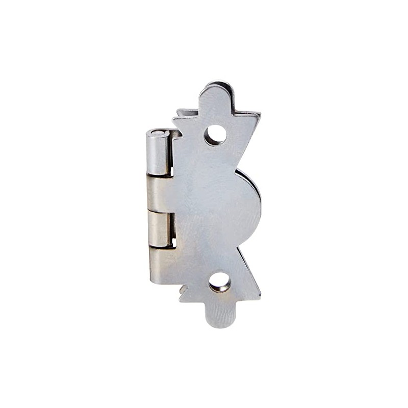 Merriway BH06197 (4 Pcs) Butterfly Hinge Chrome Plated 50mm -